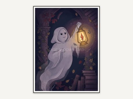 gentle ghost lifting lantern