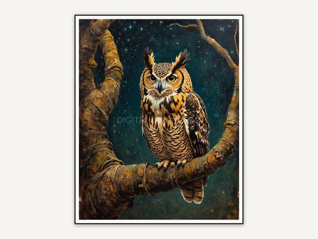 Halloween printable wall art design from the 120 print bundle shown framed