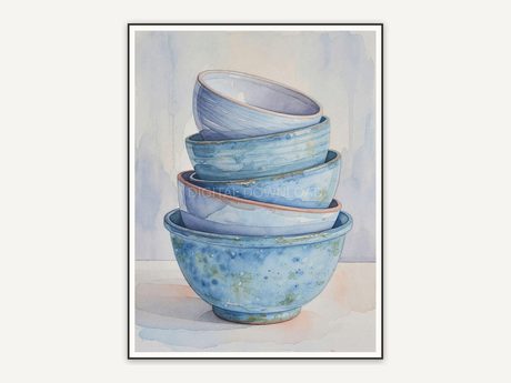 Stacked patina bowls artwork