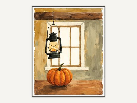 Halloween printable wall art design from the 115 print bundle shown framed